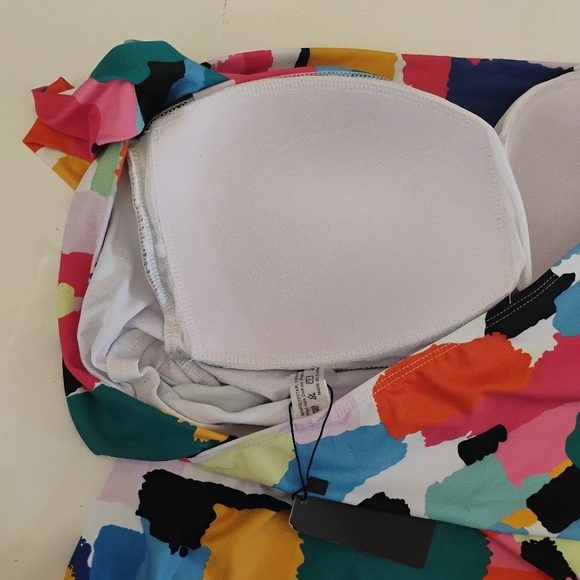 Tempt Me One Piece Tankini Bathing Suits for Women One Shoulder Swim Top. 18W - Picture 6 of 11